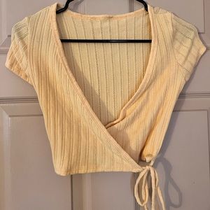 Yellow Crop Top